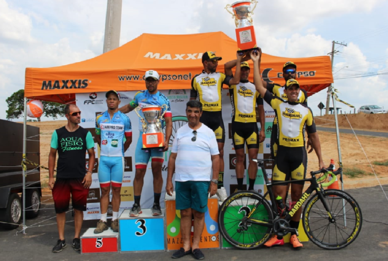 Volta máster de ciclismo Salto 2019 3°lugar melhor  equipes
